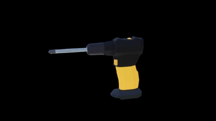 UE项目资源_模型资源_卡通_电钻001