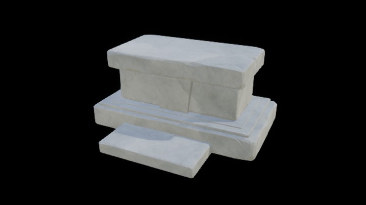 UE项目资源_模型资源_卡通_石台001