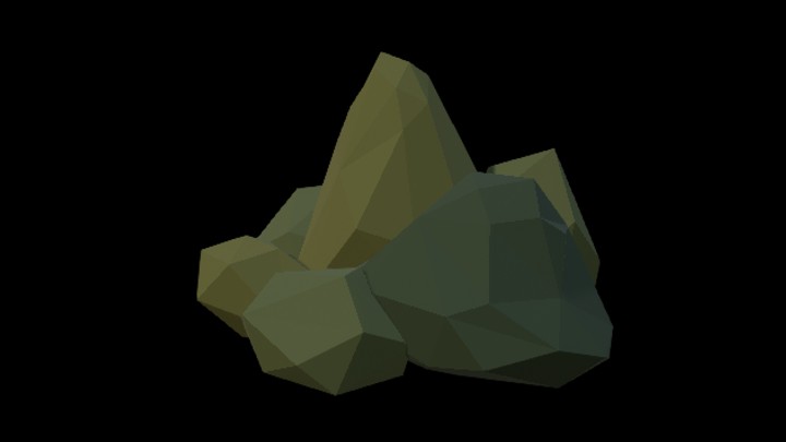 UE项目资源_模型资源_卡通_石头125