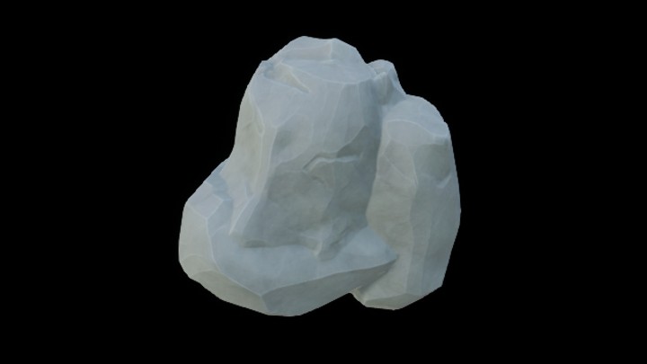 UE项目资源_模型资源_卡通_石头145