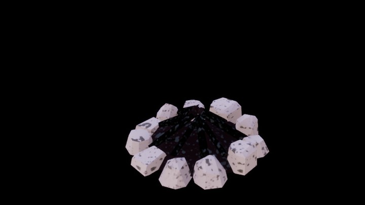 UE项目资源_模型资源_卡通_石头堆001