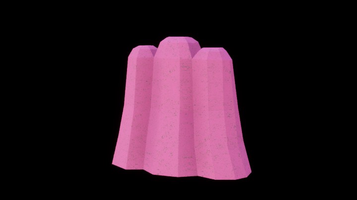 UE项目资源_模型资源_卡通_粉石头001