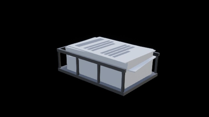 UE项目资源_模型资源_卡通_纸盘003