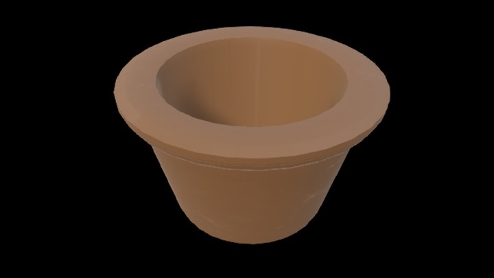 UE项目资源_模型资源_卡通_花盆002