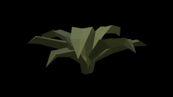 UE项目资源_模型资源_卡通_草036