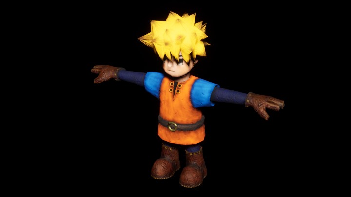 UE项目资源_模型资源_卡通_角色003