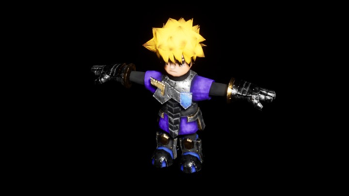 UE项目资源_模型资源_卡通_角色007