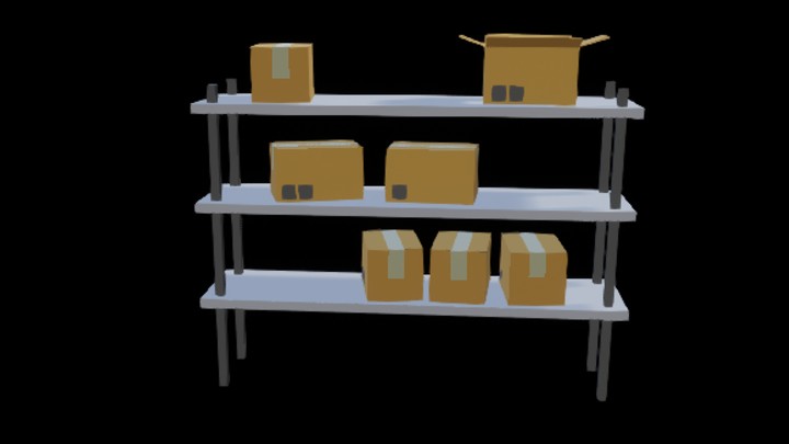 UE项目资源_模型资源_卡通_货架018