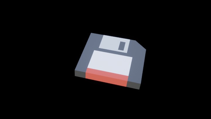 UE项目资源_模型资源_卡通_软盘002