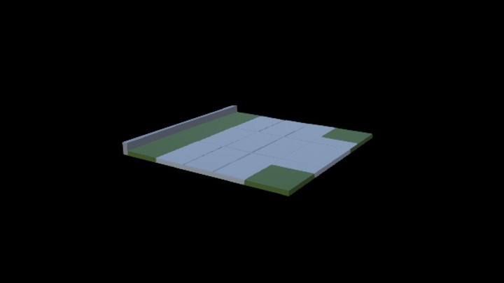 UE项目资源_模型资源_卡通_道路035