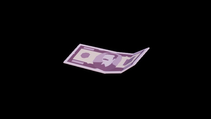 UE项目资源_模型资源_卡通_钞票020