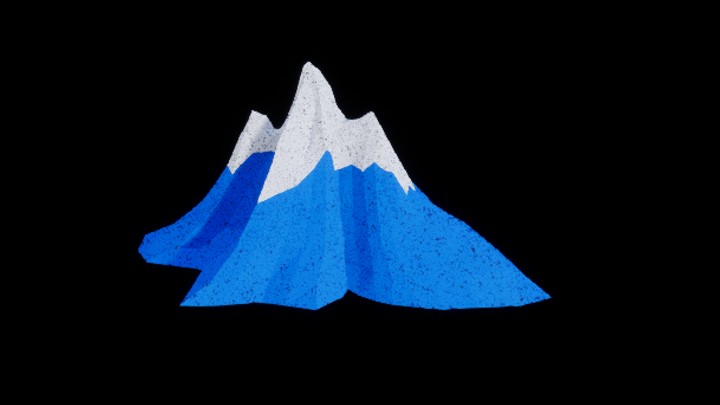UE项目资源_模型资源_卡通_雪山004