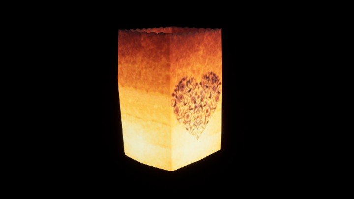 UE项目资源_模型资源_孔明灯001