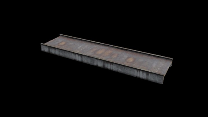 UE项目资源_模型资源_工字钢014