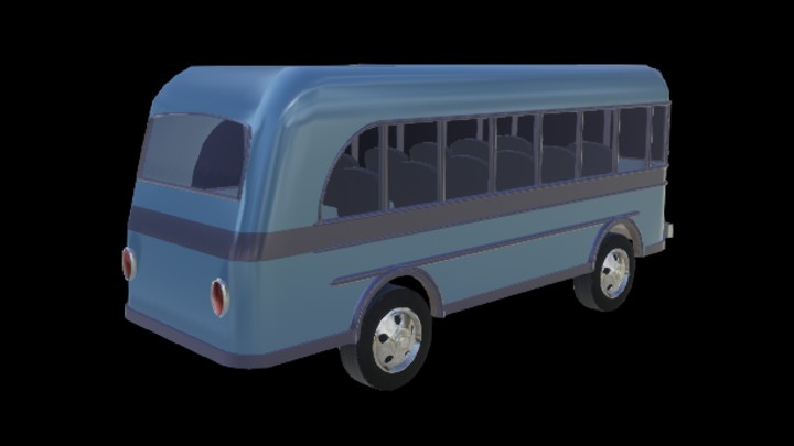 UE项目资源_模型资源_巴士车001