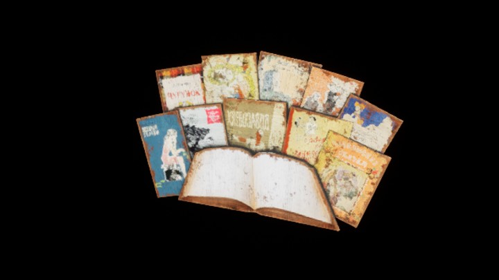 UE项目资源_模型资源_广告牌460