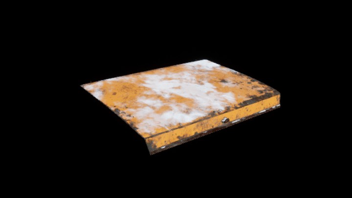 UE项目资源_模型资源_报废引擎盖002