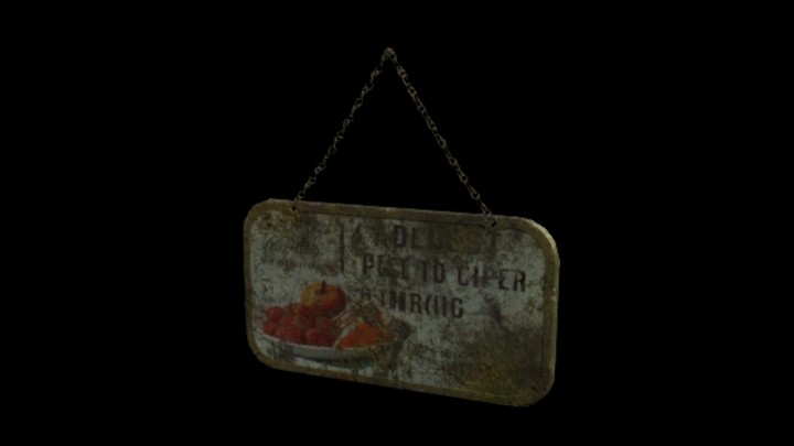 UE项目资源_模型资源_招牌075