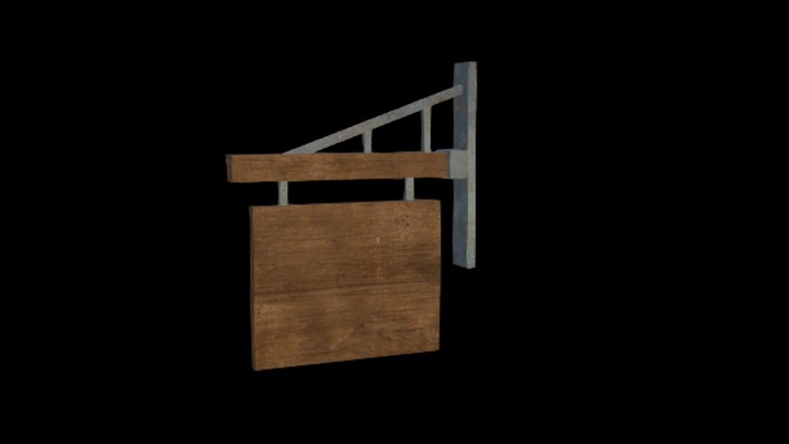 UE项目资源_模型资源_招牌096