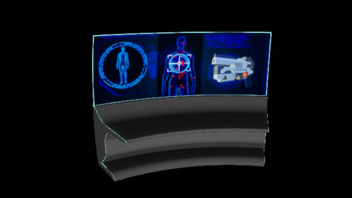 UE项目资源_模型资源_显示台001