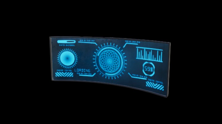 UE项目资源_模型资源_显示屏063