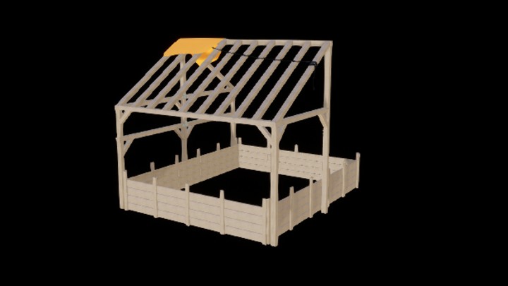 UE项目资源_模型资源_木屋031