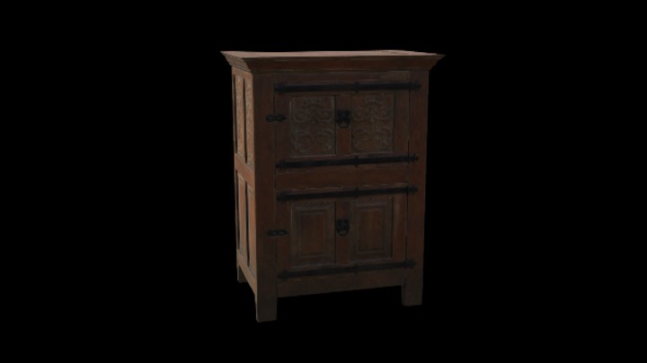 UE项目资源_模型资源_木柜010