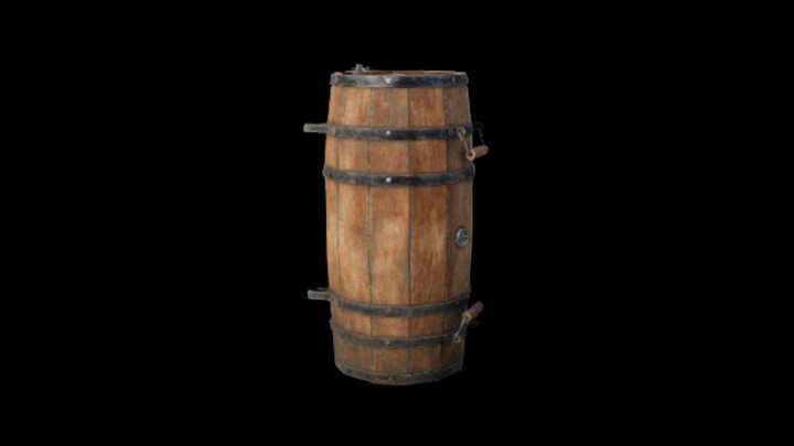 UE项目资源_模型资源_木桶368