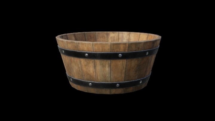 UE项目资源_模型资源_木桶371