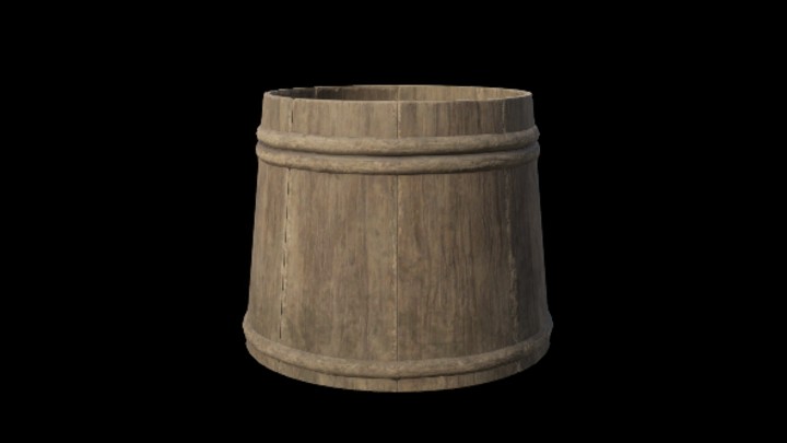 UE项目资源_模型资源_木桶374