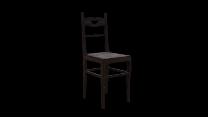 UE项目资源_模型资源_木椅017