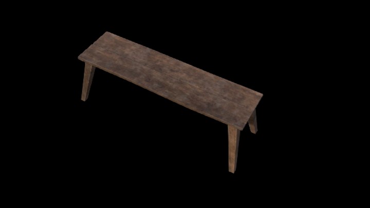 UE项目资源_模型资源_板凳030