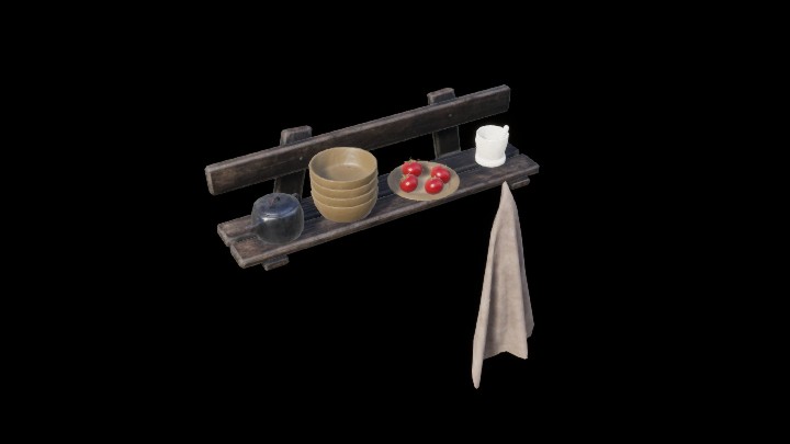 UE项目资源_模型资源_架子402