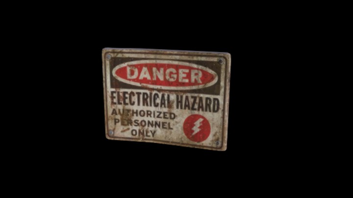 UE项目资源_模型资源_标牌318