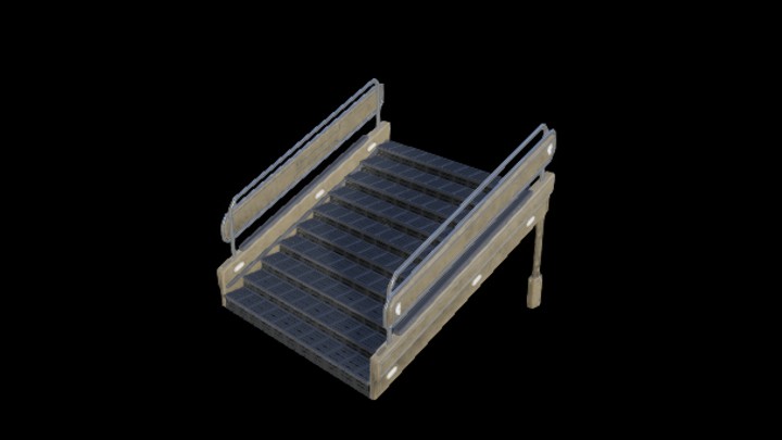 UE项目资源_模型资源_楼梯375