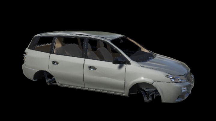 UE项目资源_模型资源_汽车零件005