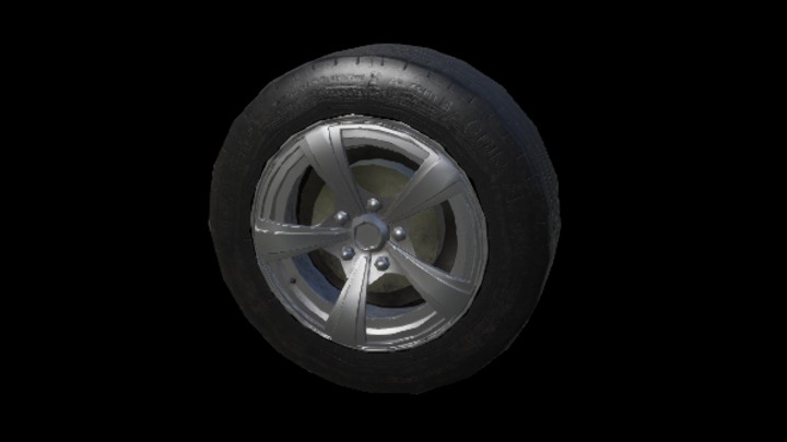 UE项目资源_模型资源_汽车零件006