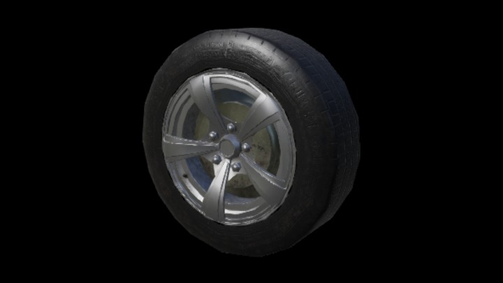 UE项目资源_模型资源_汽车零件007