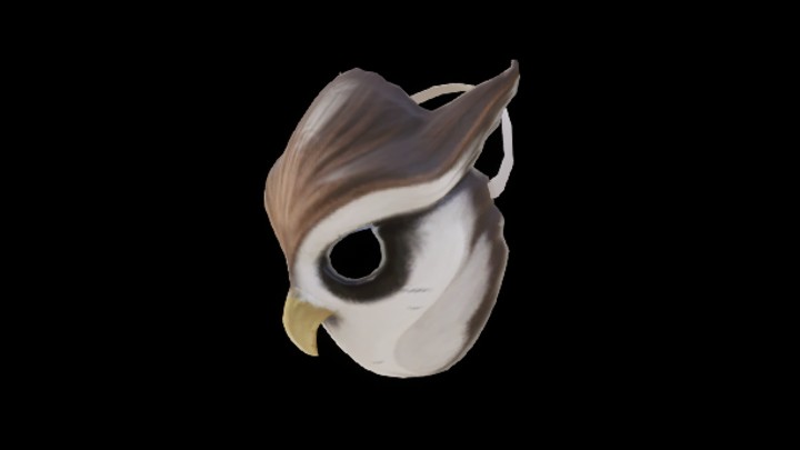 UE项目资源_模型资源_猫头鹰口罩001