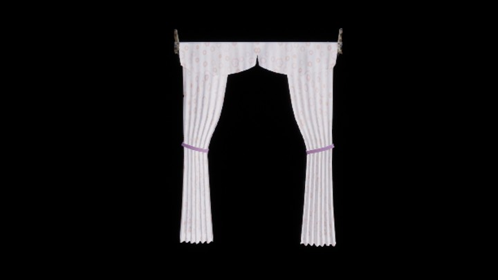 UE项目资源_模型资源_窗帘213