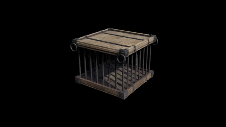 UE项目资源_模型资源_笼子013
