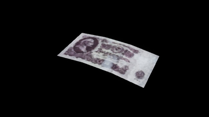 UE项目资源_模型资源_纸币008