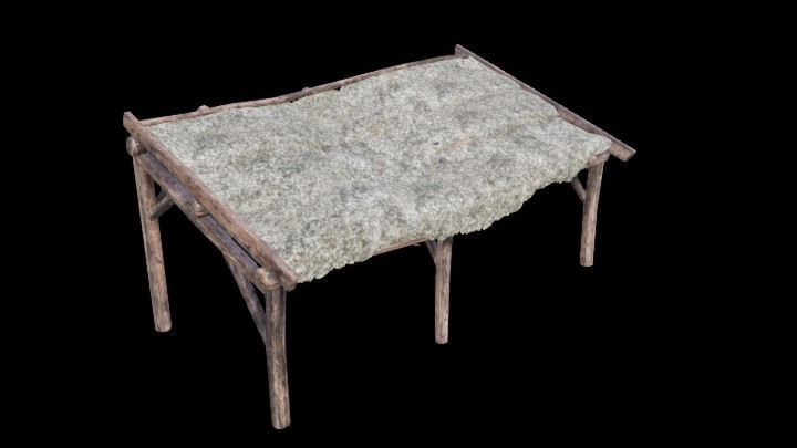 UE项目资源_模型资源_草棚007