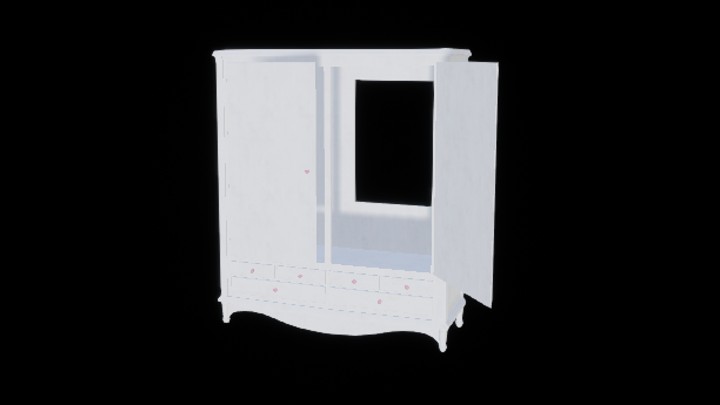 UE项目资源_模型资源_衣柜019