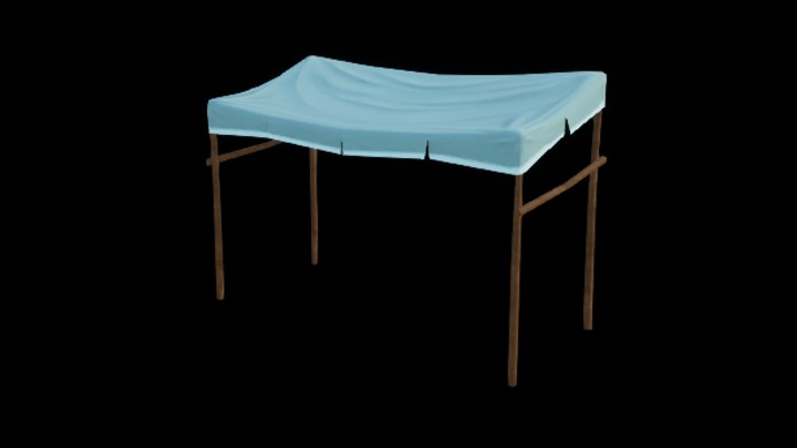 UE项目资源_模型资源_遮阳棚026