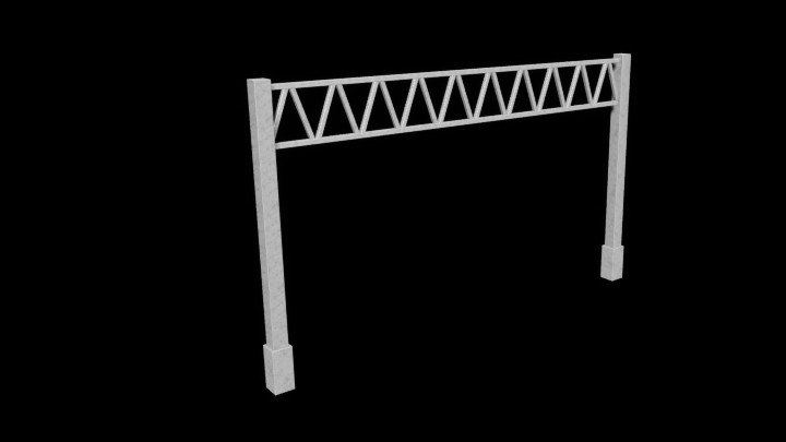 UE项目资源_模型资源_限高架001