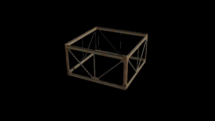 UE项目资源_模型资源_集装箱架子001