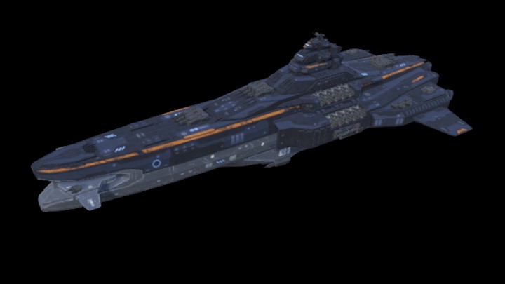 UE项目资源_模型资源_飞船011