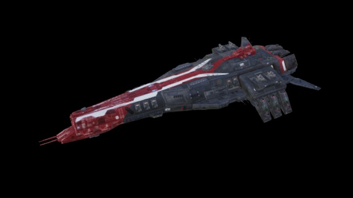 UE项目资源_模型资源_飞船022