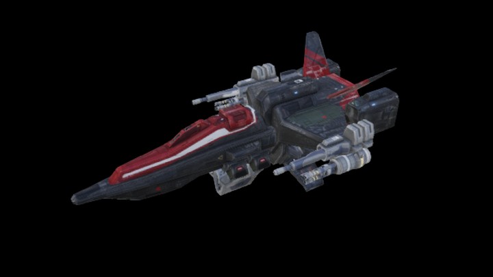 UE项目资源_模型资源_飞船026